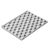 Carnet Boîtes 3D chromées - gris argenté (Côté gauche)