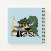 Carnet Boîtes de sommeil vertes Dragon (Dos)