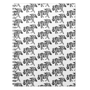 Carnet Boîtier Abstrait de cheval de course