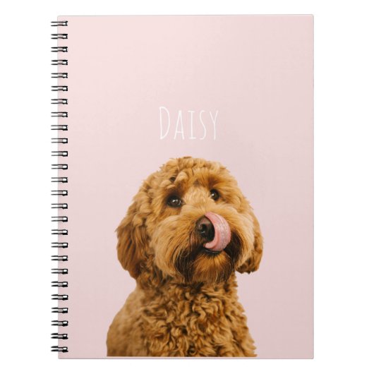 Carnet Boîtier téléphonique Pastel Rose personnalisé avec (Devant)