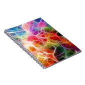 Carnet Bokeh Abstrait coloré éclairage Electricity (Côté Droit)