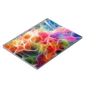 Carnet Bokeh Abstrait coloré éclairage Electricity (Côté gauche)