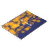 Carnet Bokeh Night Texture (Côté gauche)