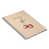 Carnet Bol à Crème Rouge Cerise (Côté Droit)