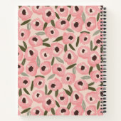 Carnet Bold Inky Floral Pattern | Hand-Drawn Botanical (Dos)