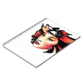 Carnet Bombalurina - chats musicaux (Côté gauche)