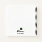 Carnet Bon ordinateur portable St. Patrick's Day Sq (Dos)