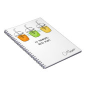 Carnet Bon Planificateur Spiral En Été, (Côté Droit)