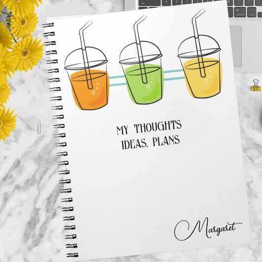 Carnet Bon Planificateur Spiral En Été,