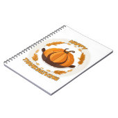 Carnet bon thanksgiving (Côté gauche)