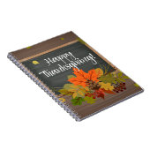 Carnet bon thanksgiving (Côté Droit)