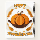 Carnet bon thanksgiving (Dos)