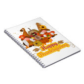 Carnet Bon thanksgiving Gnome (Côté Droit)