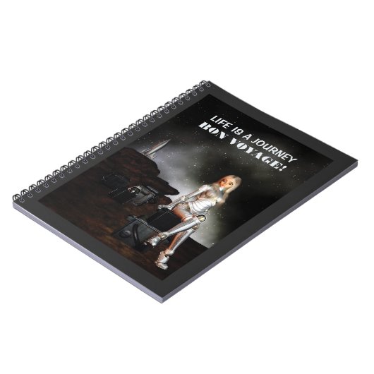 Carnet Bon Voyage! Cute female. Happy space (Côté gauche)