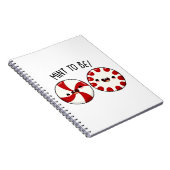 Carnet Bonbon de Menthe Destiné à être Drôle Pun (Côté Droit)