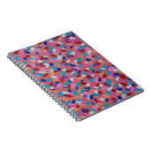 Carnet Bonbon en coton rose (Côté Droit)