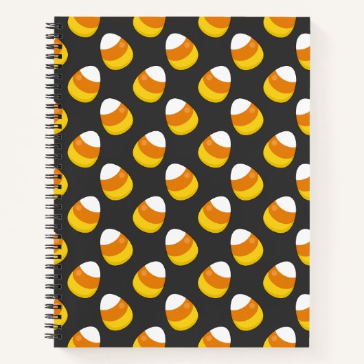 Carnet Bonbon en forme de maïs d'Halloween (Devant)