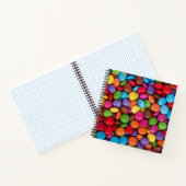 Carnet Bonbons boutons colorés (Intérieur)