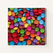 Carnet Bonbons boutons colorés (Dos)