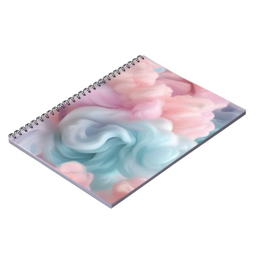 Carnet Bonbons de coton Abstrait (Côté gauche)