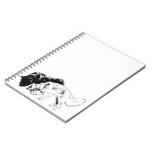 Carnet Bond calme en Silhouette (Côté gauche)