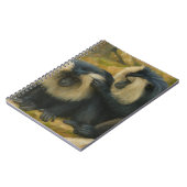 Carnet Bond Macaque - Rituel Grooming (Côté gauche)