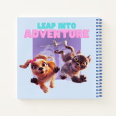 Carnet Bondissez dans l'aventure (Dos)