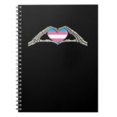 Carnet Bone Hands Coeur Transgenre Goth (Devant)