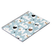 Carnet Bones et pattes Bichon Frise (Côté gauche)