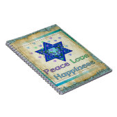 Carnet Bonheur d'amour de paix (Côté Droit)