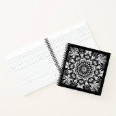 Carnet Bonheur en noir et blanc (Intérieur)