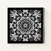 Carnet Bonheur en noir et blanc (Dos)