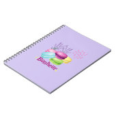 Carnet Bonheur Macarons (Côté gauche)