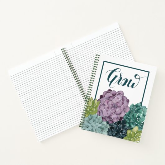 Carnet Bonheur plante | Grow Harvest Love (Intérieur)