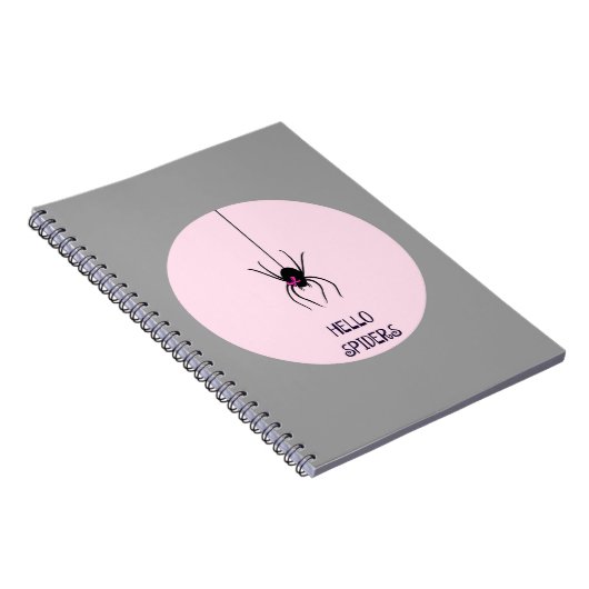 Carnet Bonjour araignées (Côté Droit)