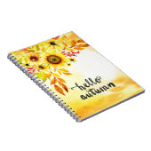 Carnet Bonjour automne (Côté Droit)