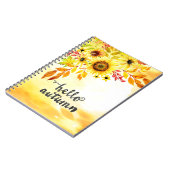 Carnet Bonjour automne (Côté gauche)