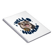 Carnet Bonjour chien mou (Côté Droit)