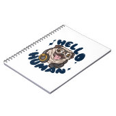 Carnet Bonjour chien mou (Côté gauche)