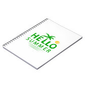 Carnet Bonjour été (Côté gauche)