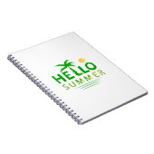 Carnet Bonjour été (Côté Droit)