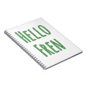 Carnet Bonjour Fren (Côté Droit)