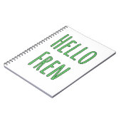 Carnet Bonjour Fren (Côté gauche)