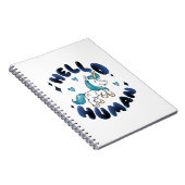 Carnet Bonjour humain Lovely Unicorn (Côté Droit)