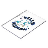 Carnet Bonjour humain Lovely Unicorn (Côté gauche)