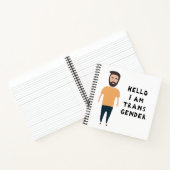 Carnet Bonjour Je Suis Transgenre (Intérieur)