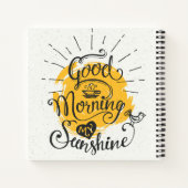 Carnet Bonjour Mon Soleil (Dos)