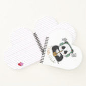 Carnet Bonjour panda (Intérieur)