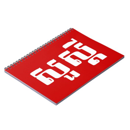 Carnet Bonjour / Sua'dei en Khmer / Script cambodgien (Côté gauche)