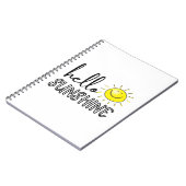 Carnet Bonjour Sunshine printemps été (Côté gauche)